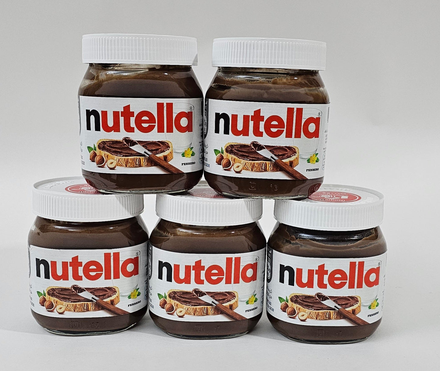 5 X NUTELLA 350GM