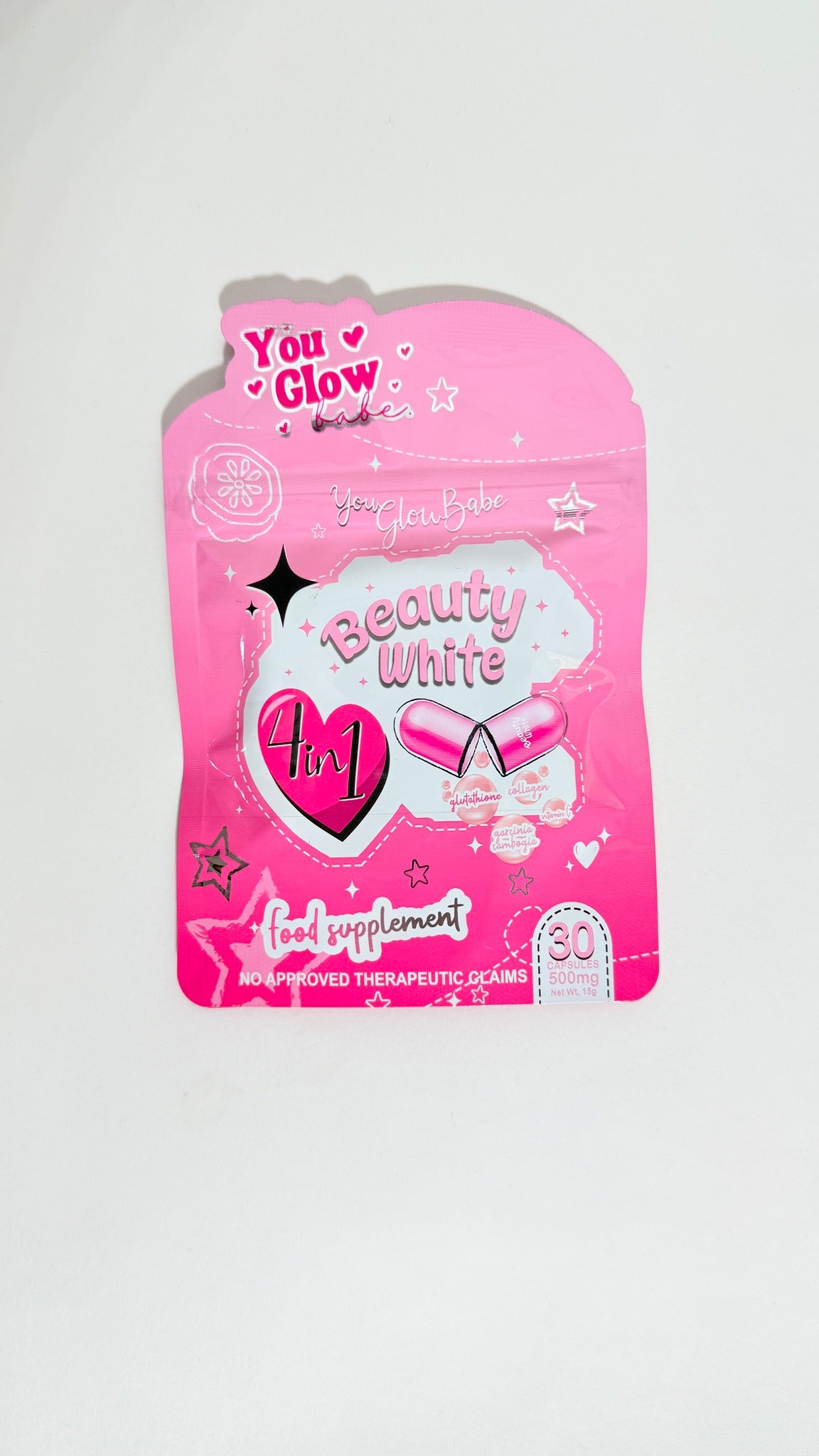 BEAUTY WHITE 4IN1 FOOD 30CAPSULES