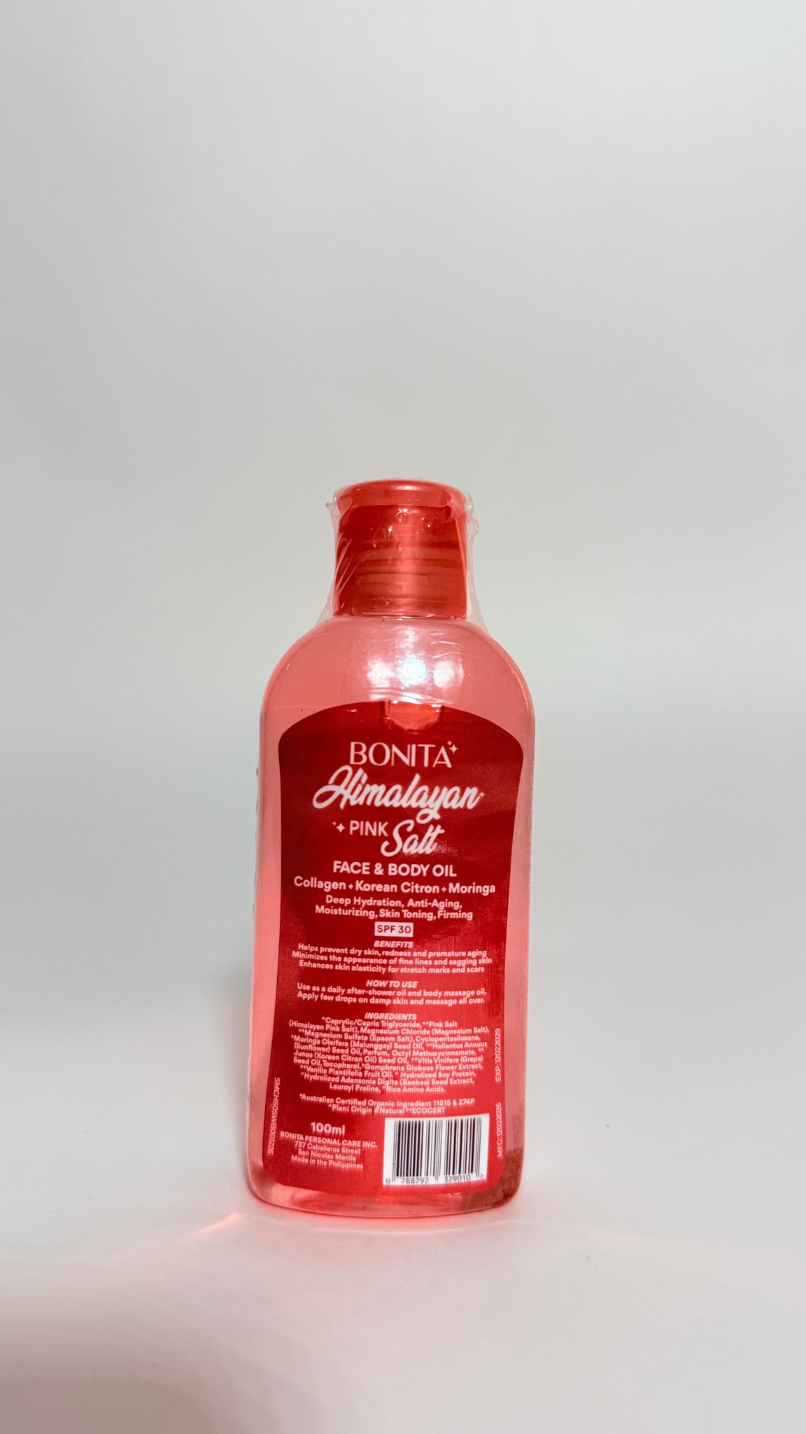 BONITA HIMALAYAN PINK SALT FACE AND BODY OIL