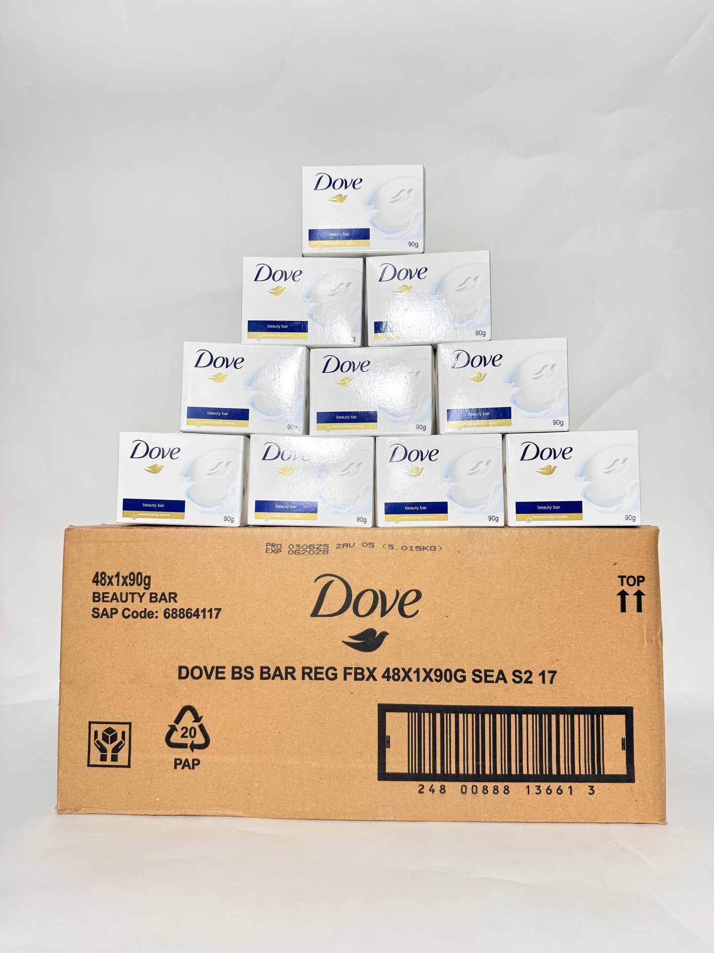 DOVE SOAP ASSORTED 90G