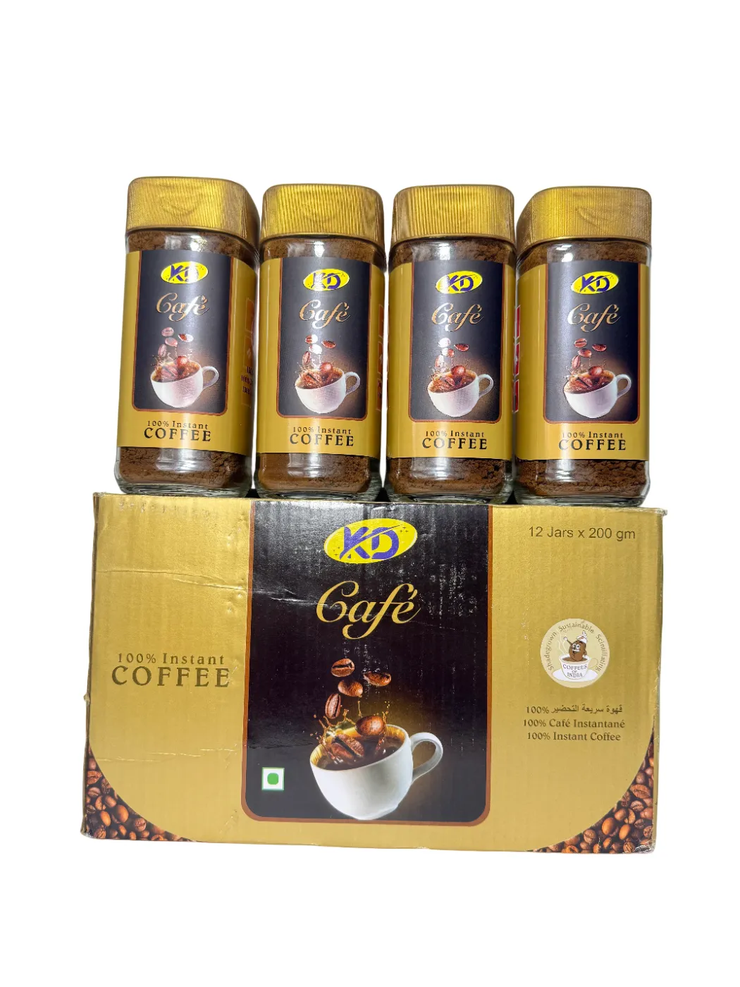 KD COFFEE GOLD IN 50G, 100G & 200G OPTIONS