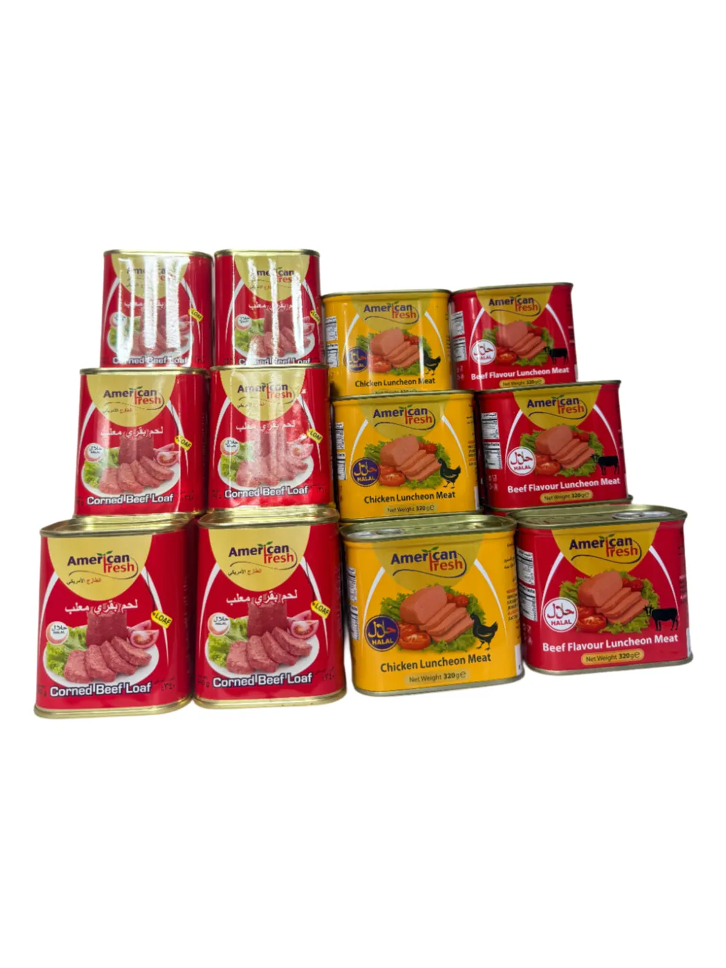 12 X CORNED BEEF LOAF 12 X LUNCHEONMEAT
