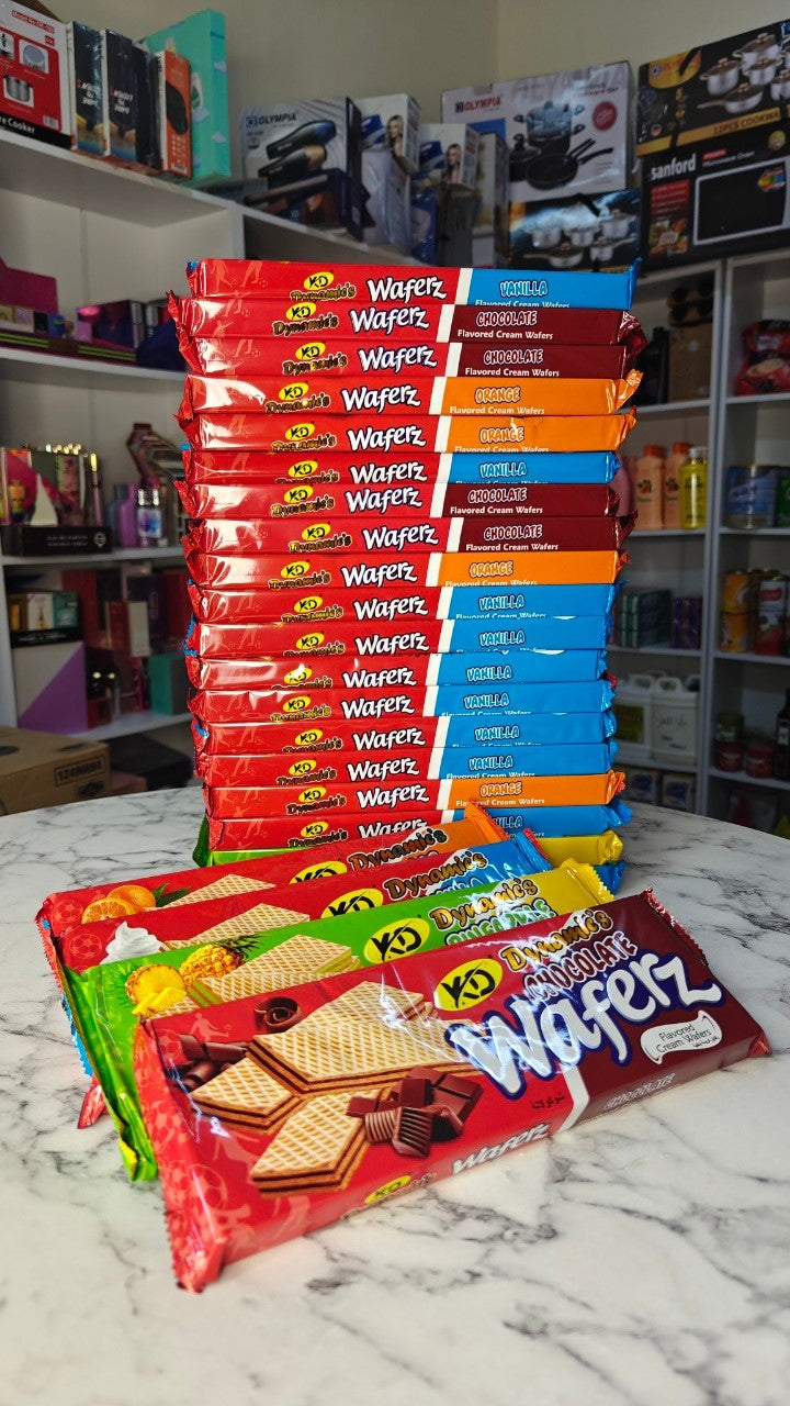 20 X WAFERS ASSORTED FLAVOR