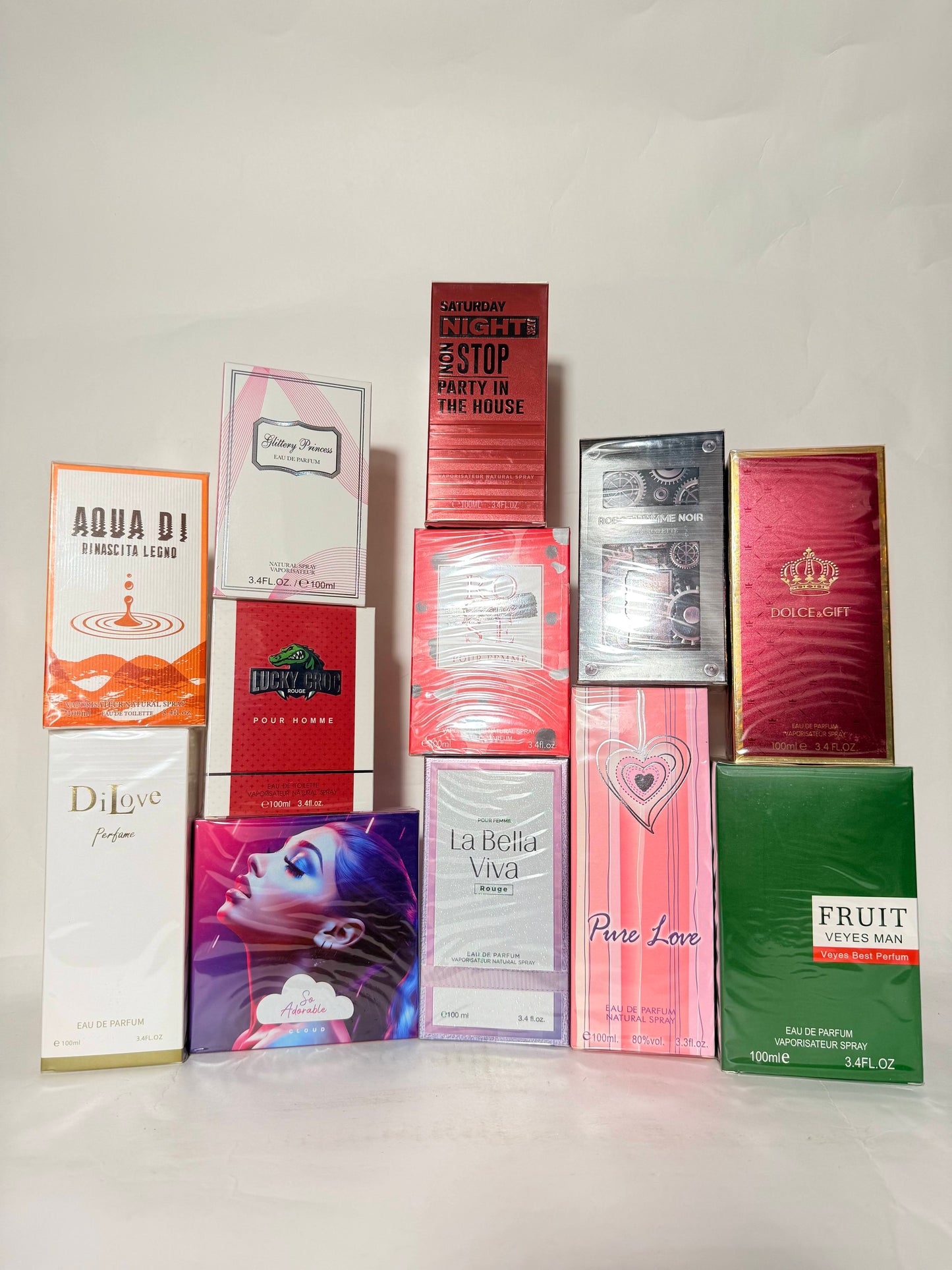 12 X WOMEN&MENS PERFUMES (ASSORTED) 100ML