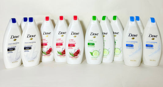 12 X DOVE BODYWASH ASSORTED 200ML