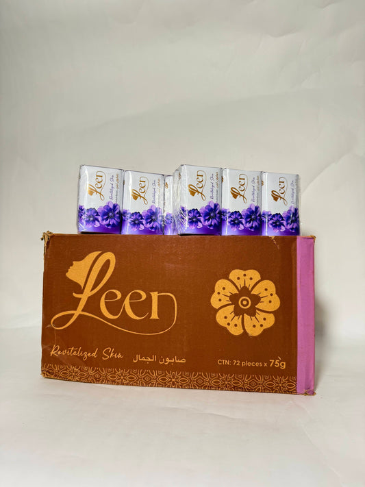 1 BOX LEEN SOAP 75G (72PCS)