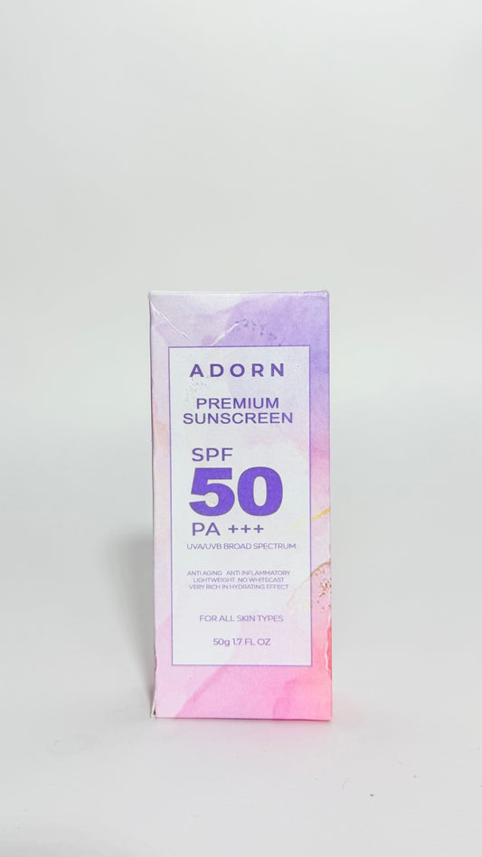 ADORN PREMIUM SUNSCREEN SPF50 PA+++
