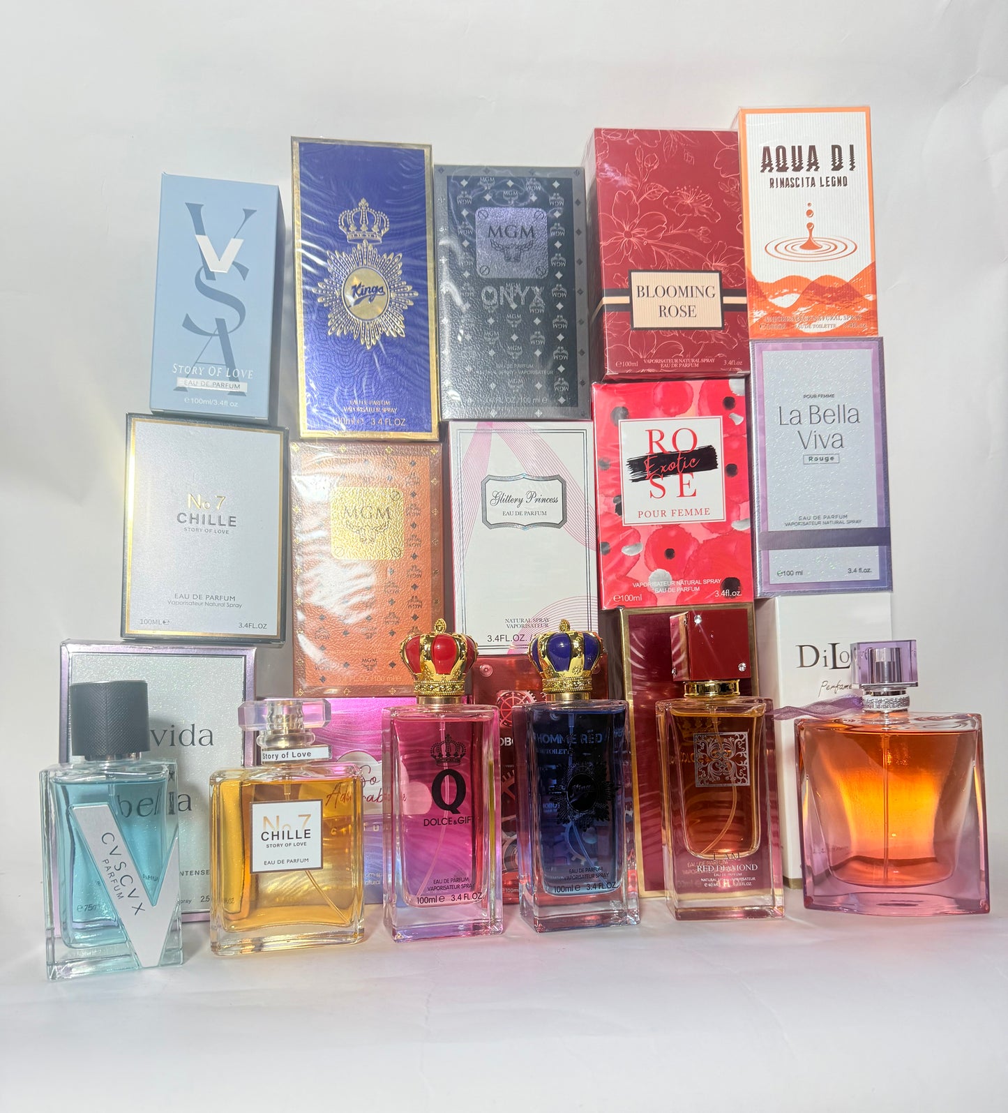 12 X WOMEN&MENS PERFUMES (ASSORTED) 100ML