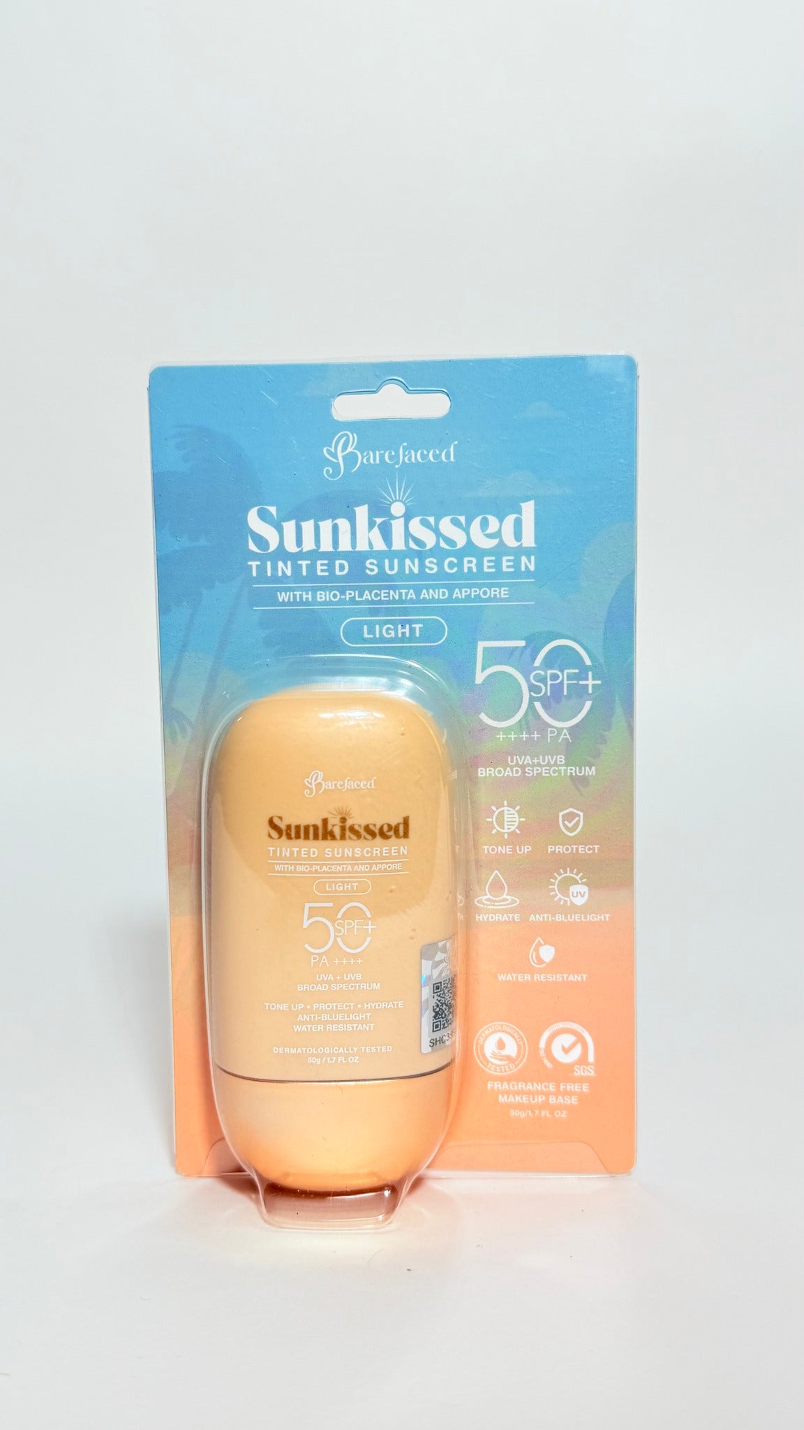 BAREFACED SUNKISSED TINTED SUNSCREEN SPF50+