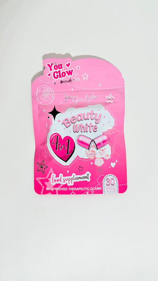 BEAUTY WHITE 4IN1 FOOD 30CAPSULES