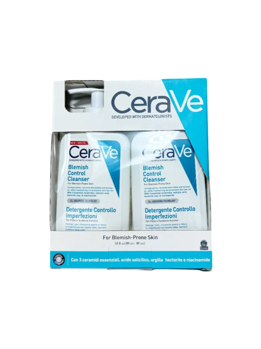 CeraVe CLEANSER & CERAVE MOISTURIZER 236 ml
