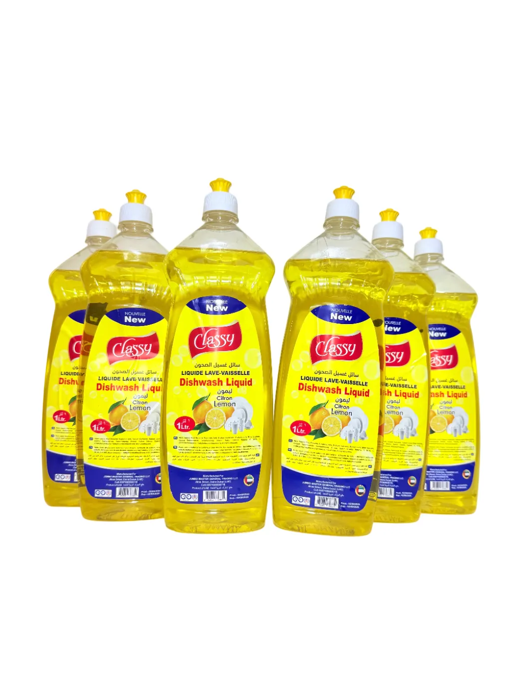 6 X DISWASHING LIQUID 1LTR