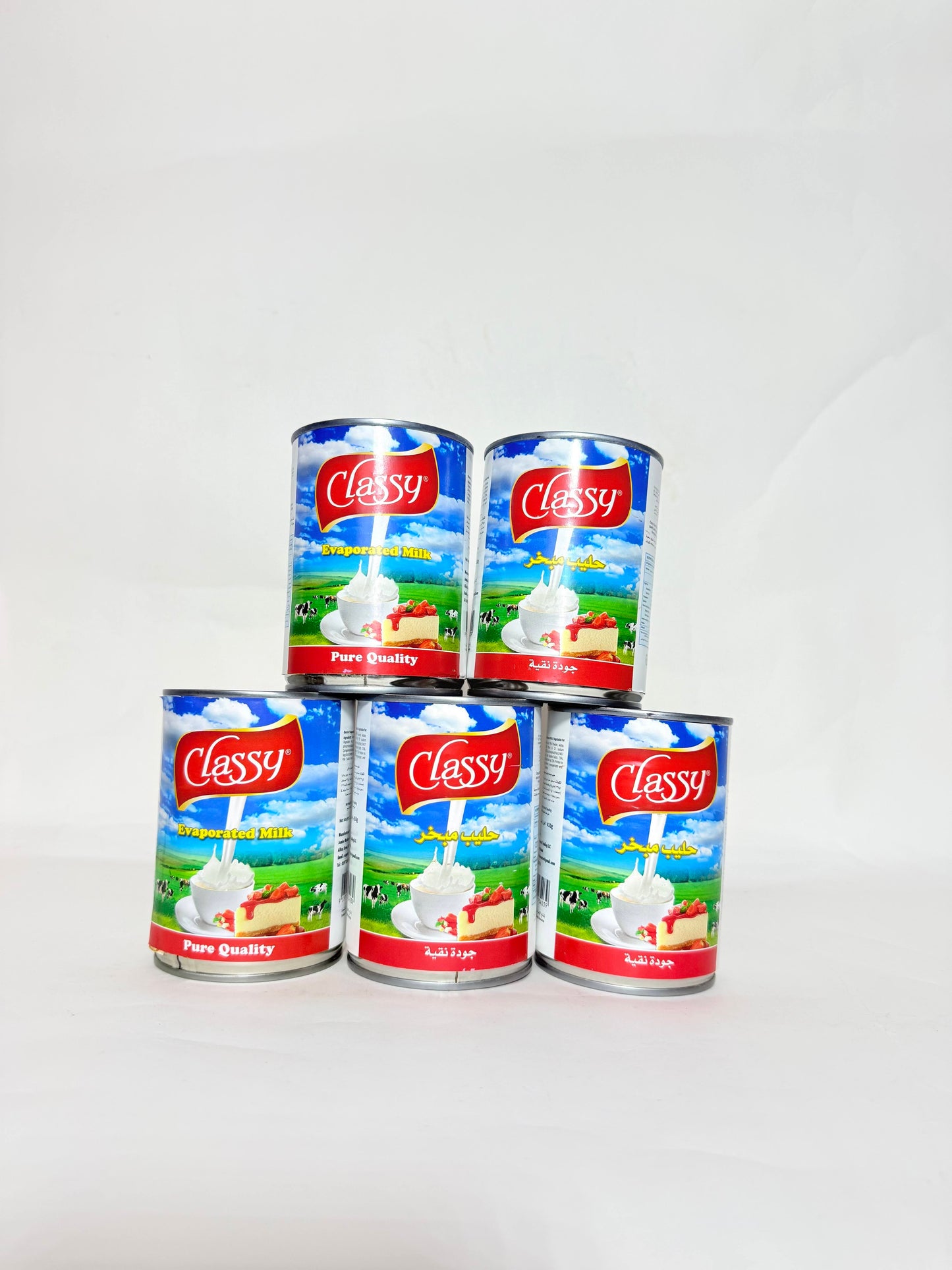 6 X EVAPORATED MILK