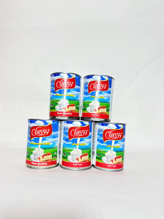 6 X EVAPORATED MILK