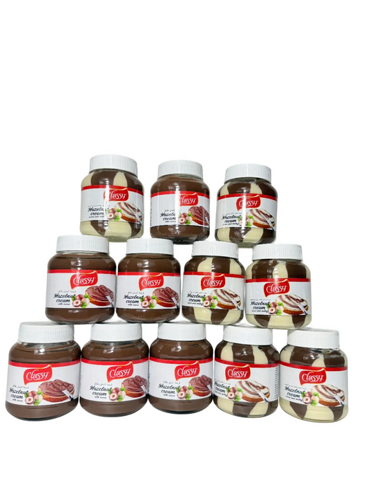 12 X CLASSY HAZELNUT SPREAD 350G