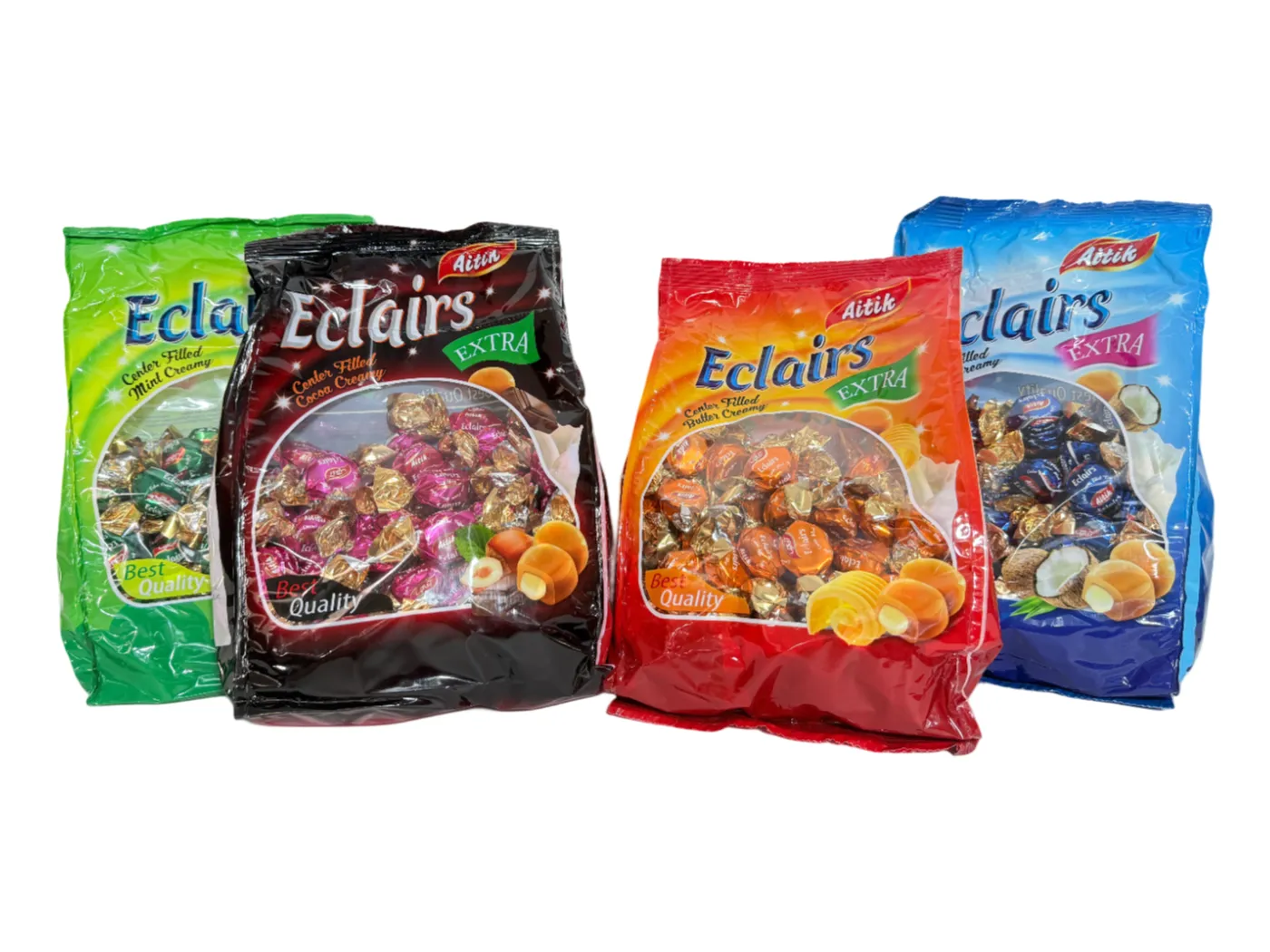 4 X ECLAIRS ASSORTED 750G EACH