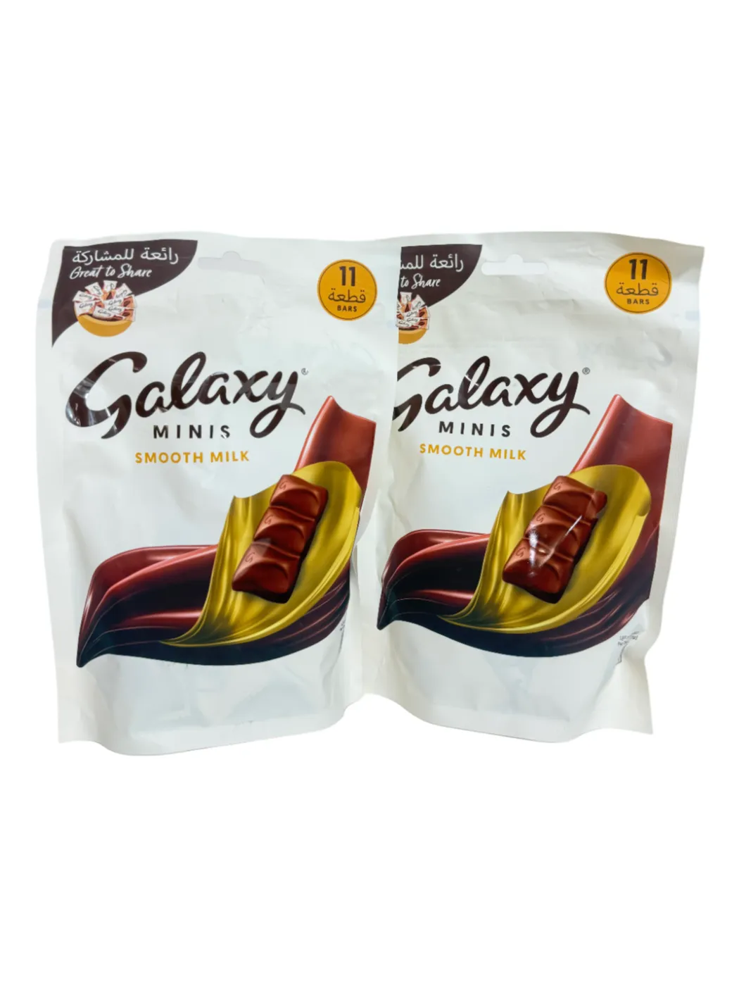 2 X GALAXY CHOCOLATE