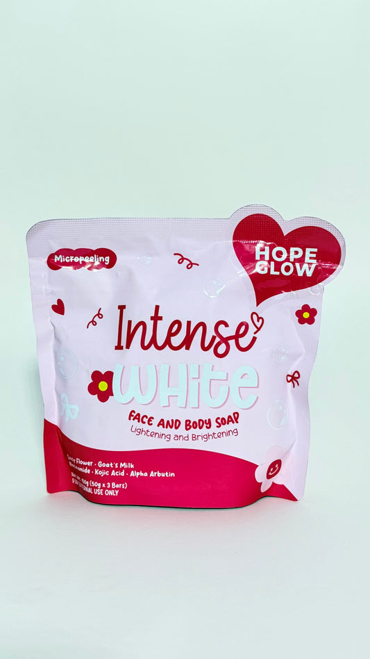 INTENSE WHITE FACE AND BODY SOAP