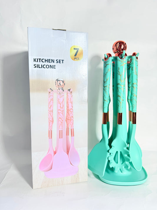 KITCHEN SET SILICONE 7PCS