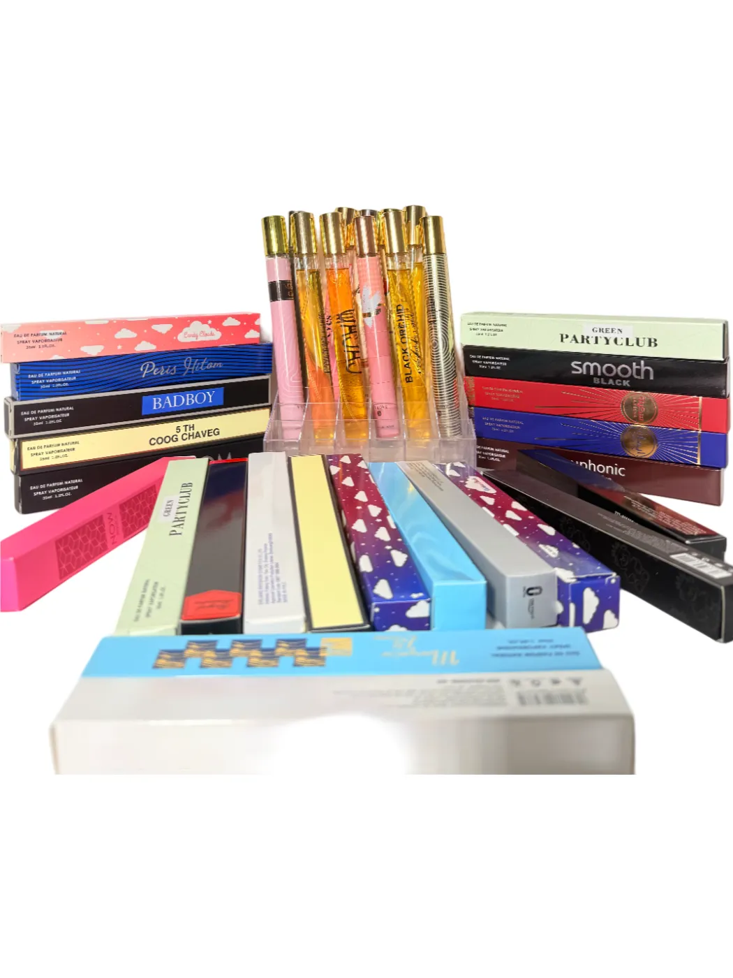 12 X  PERFUME LONG STICK 35ML (ASSORTED)