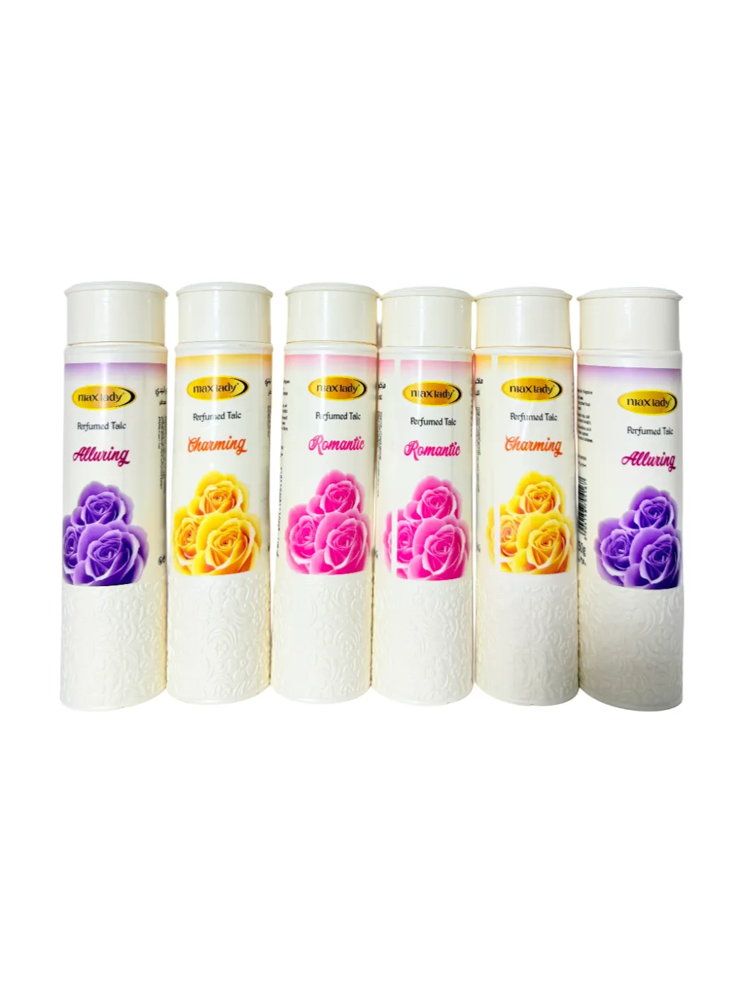 6 X MAX LADY POWDER  (ASSORTED)