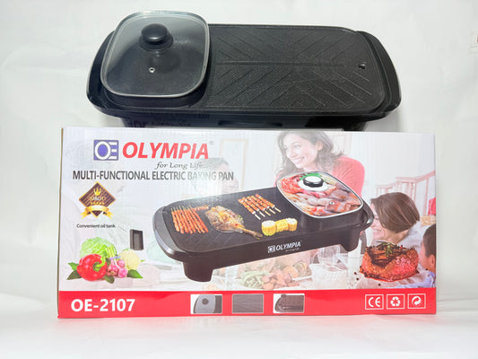 SAMGYUPSAL, NON-STICK GRILL - MULTIFUNCTIONAL ELECTRIC BAKING PAN