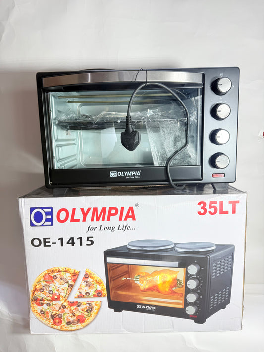 TOASTER MAKER OVEN + HOT PLATE 35LTRS