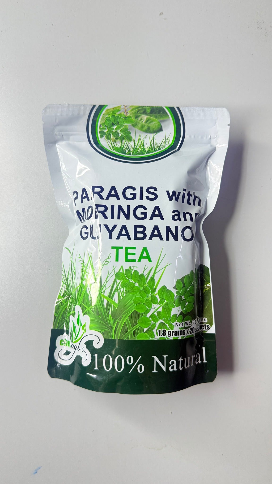 PARAGIS WITH MORINGA AND GUYABANO TEA