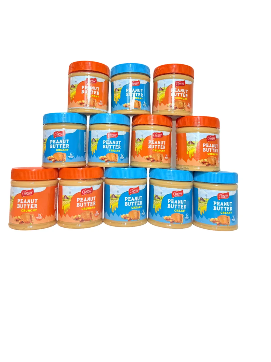 PEANUT BUTTER 320G (CREAMY&CRUNCHY)