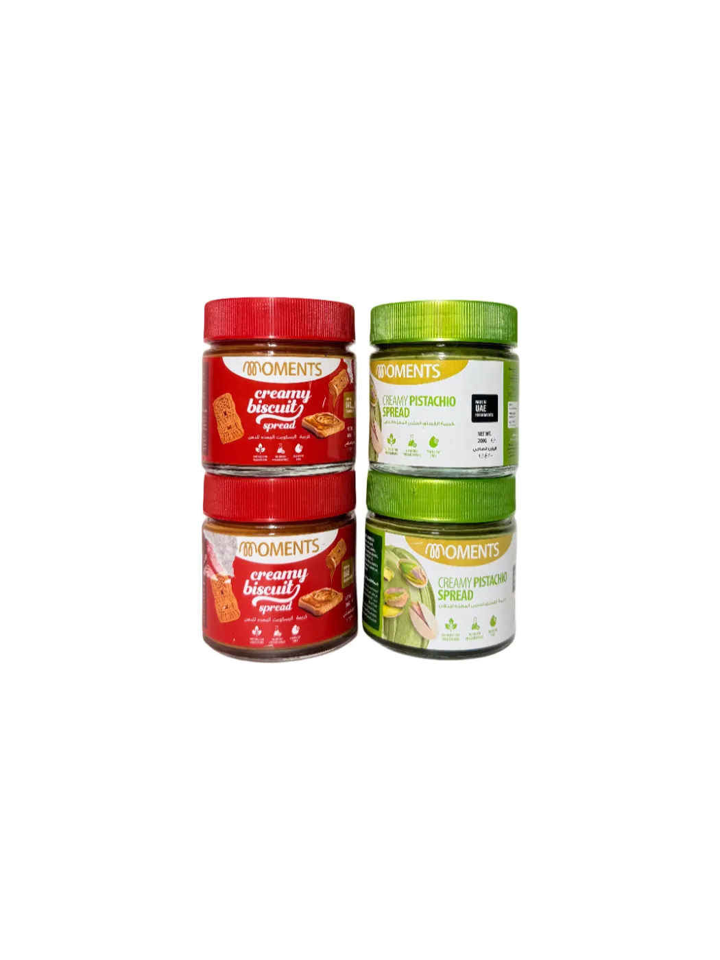 PISTACHIOS OR BISCUIT SPREADS