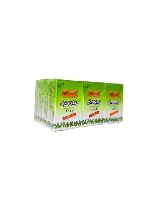 12 X PYARY TURMERIC SOAP