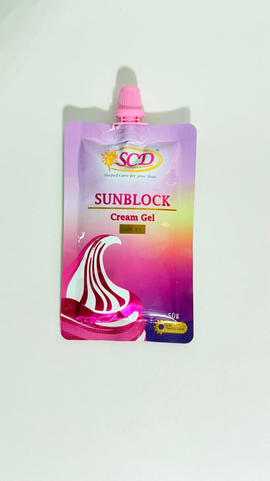 SUNBLOCK CREAM GEL SCD