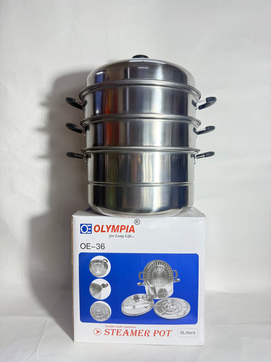 STEAMER POT 4 LAYERS 9LTRS