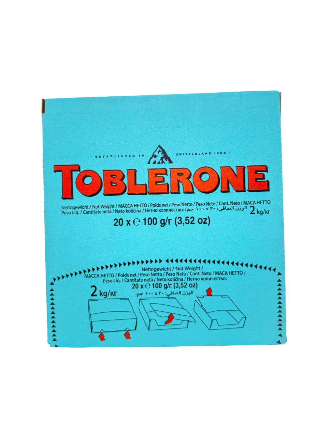 1 BOX TOBLERONE 100G (20PCS)