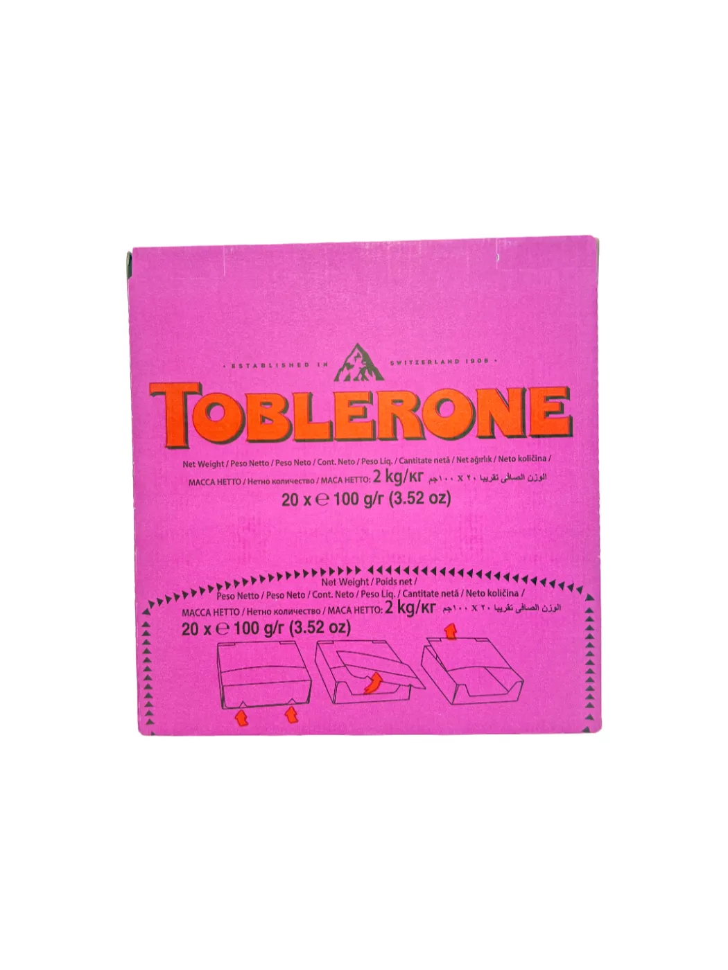 1 BOX TOBLERONE 100G (20PCS)