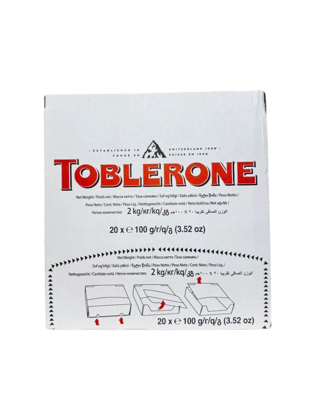 1 BOX TOBLERONE 100G (20PCS)