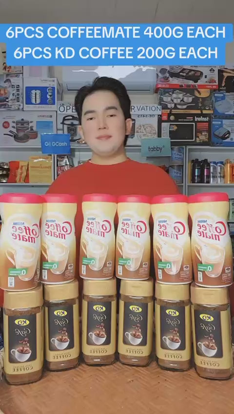 6 X COFFEEMATE 6 X KD COFFEE GOLD 200G