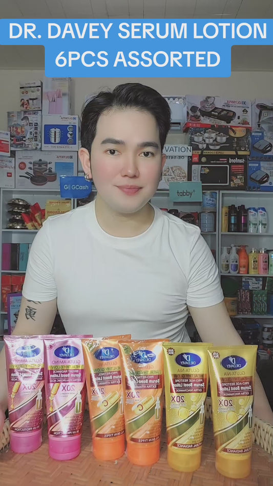6 X SERUM LOTION DR. DAVEY 300ML ASSORTED